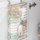 What the heck do you do with plastic grocery bags? You stuff them in mDesign’s over-cabinet organizer, that’s what.